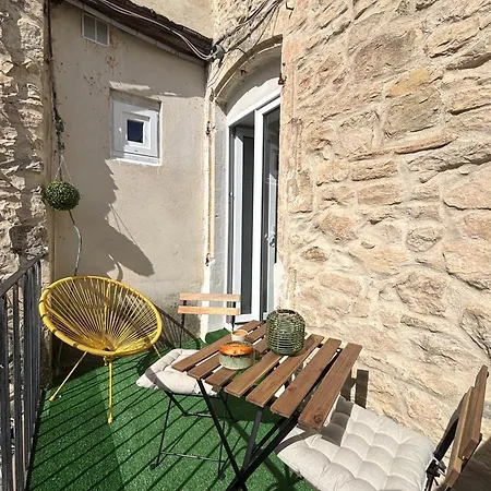 شقة Terrasse - Clim - Arenes A Pied - 4 Pers نيم